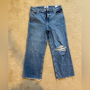 Paige size 30 Nellie wide leg jeans